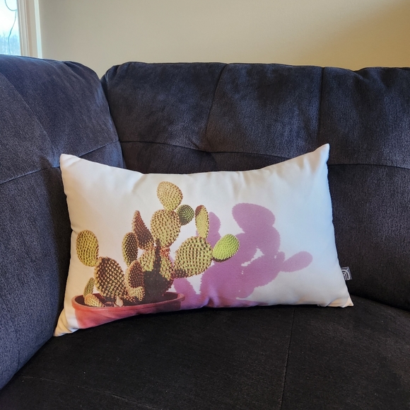 Cactus Plant Decorative Pillow - Picture 3 of 3